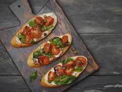 What is the best bread for bruschetta