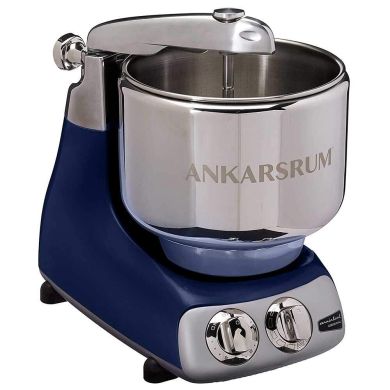 Ankarsrum Original 6230 Royal Blue and Stainless Steel 7 Litre Stand Mixer