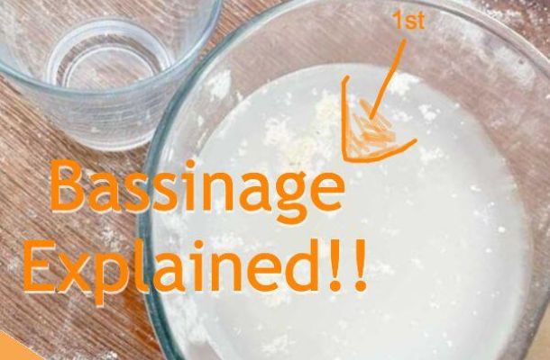 How Bassinage works on bread baking