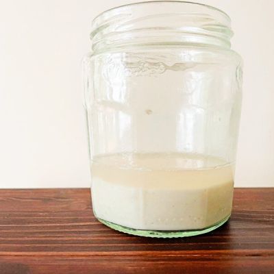 What to do if a sourdough starter has liquid on the top