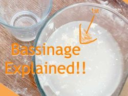 How Bassinage works on bread baking