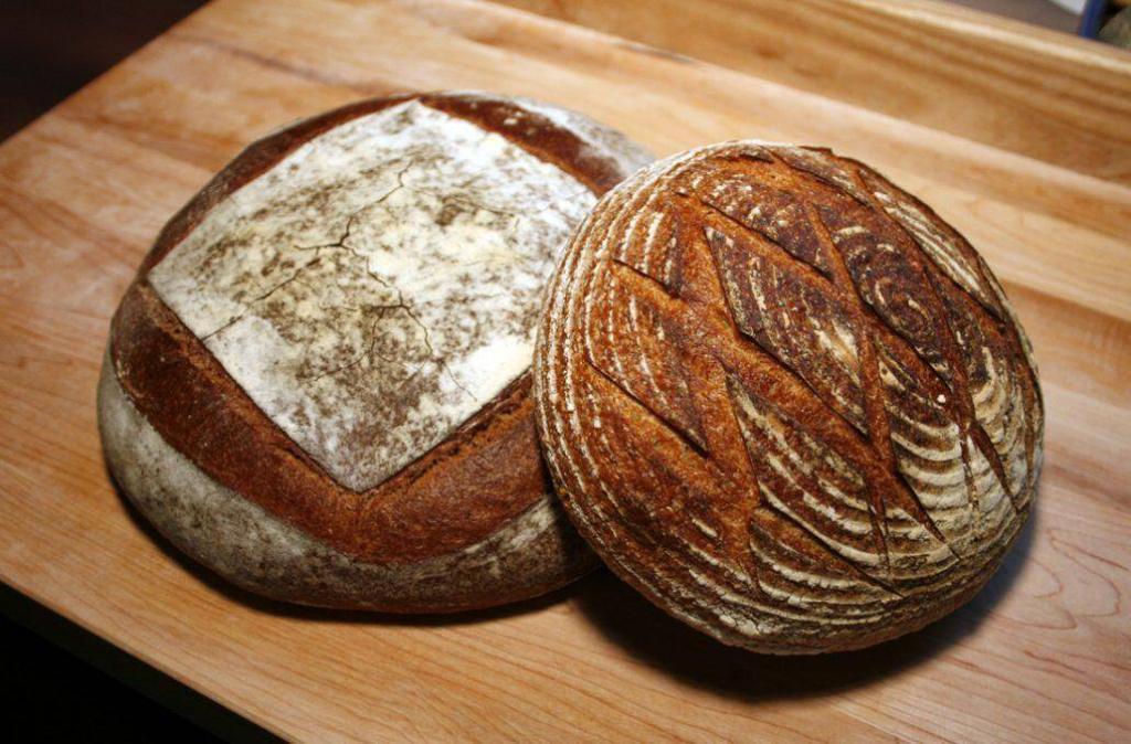 Sourdough bread makes great slices