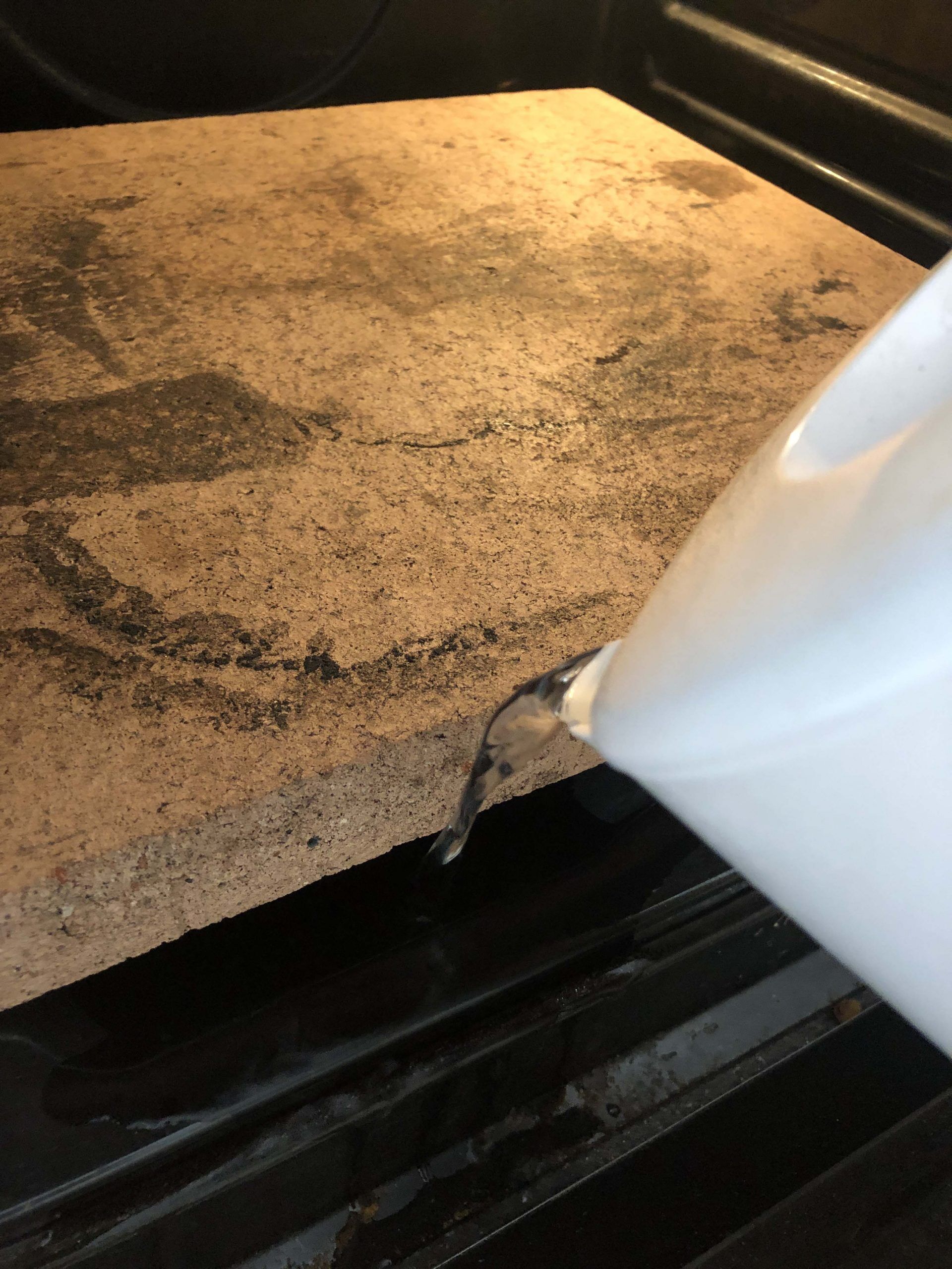 adding hot water to the oven add a cup of water to a hot tray in the oven