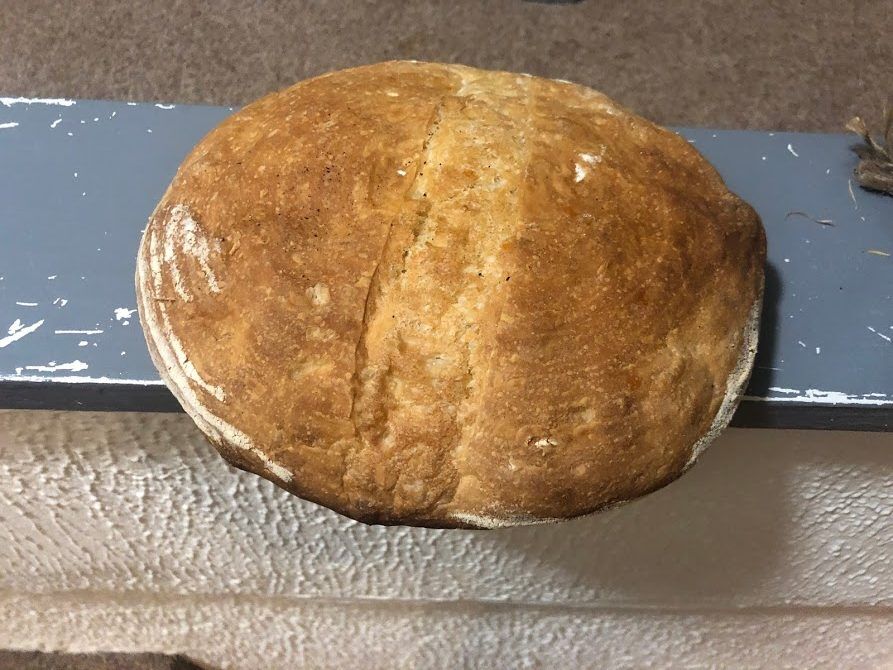 Bread with too much steam