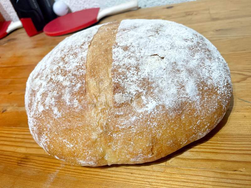 A sticky mess turned out into this lovely loaf!