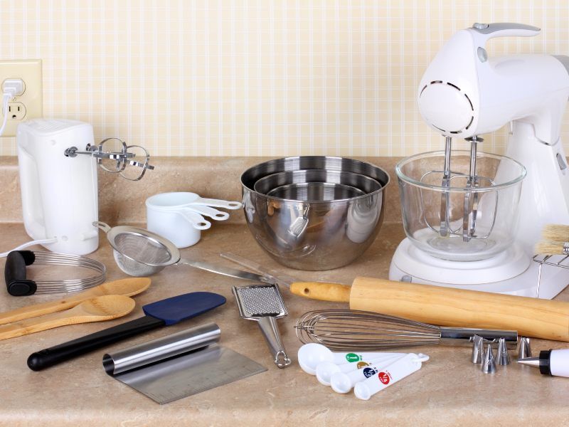 Baking equipment for your home bakery set up